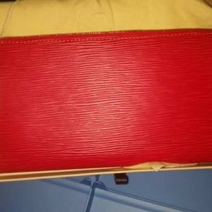 Louis Vuitton Epi Leather Red Pochet